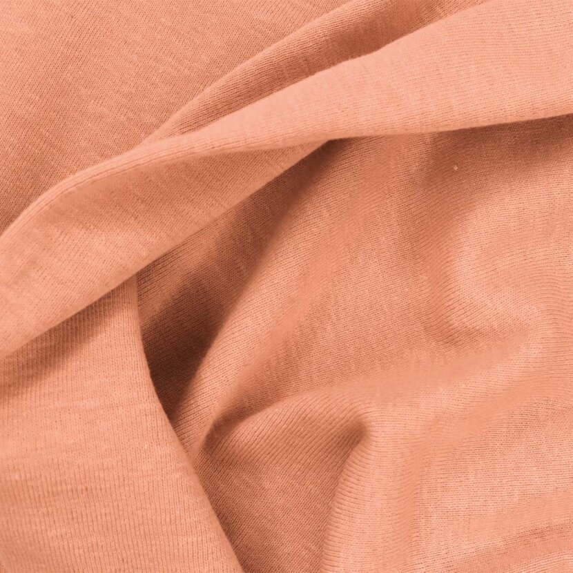 "Vintage Rose Linen Jersey: Exquisite Blend of Style and Comfort"