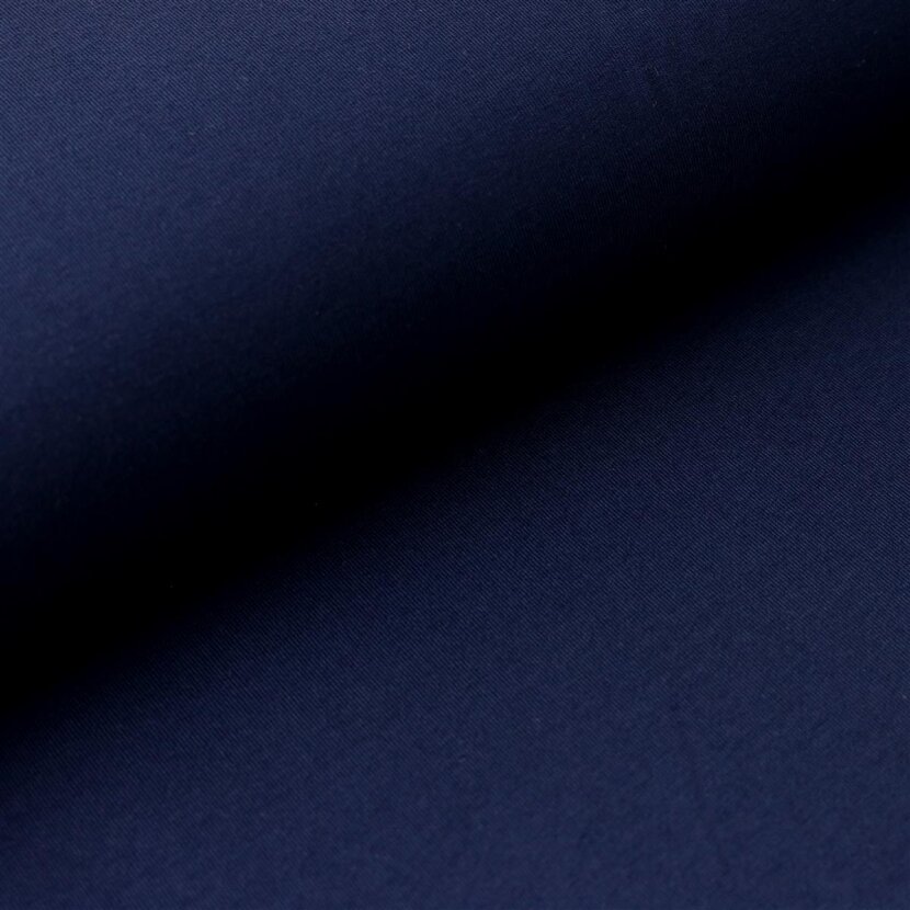 "Cotton Jersey Solid in Midnight Blue"