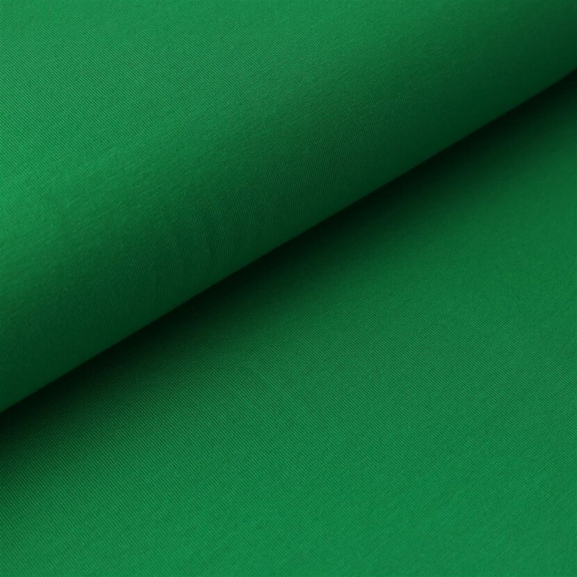 Baumwoll Jersey Uni - Froschgrün